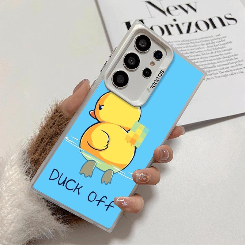 Funny Cute Cartoon Duck Soft Phone Case for Samsung Galaxy S24 S25 FE S26 Edge S23 Ultra S22 Plus S21 + Shockproof Cover Back Sh Samsung S20 FE
Funny Cute Cartoon Duck Soft Phone Case for Samsung Galaxy S24 S25 FE S26 Edge S23 Ultra S22 Plus S21 + Shockproof Cover Back Sh Samsung S20 FE