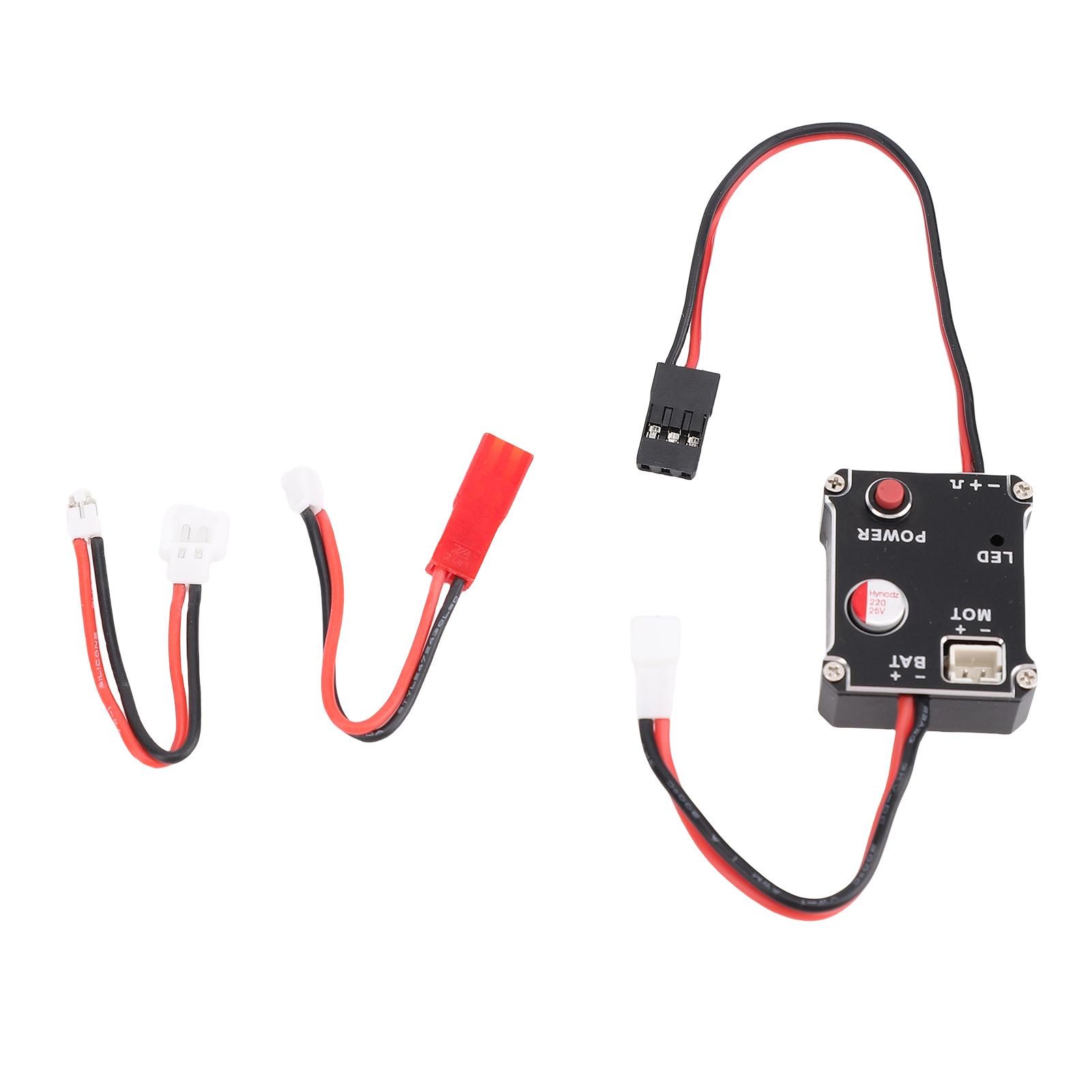 Brushed ESC Brushless Motor Replacement for SCX24 1/18 1/24 RC Remote Control Car 15A 2700KV Combo Set
Brushed ESC Brushless Motor Replacement for SCX24 1/18 1/24 RC Remote Control Car 15A 2700KV Combo Set