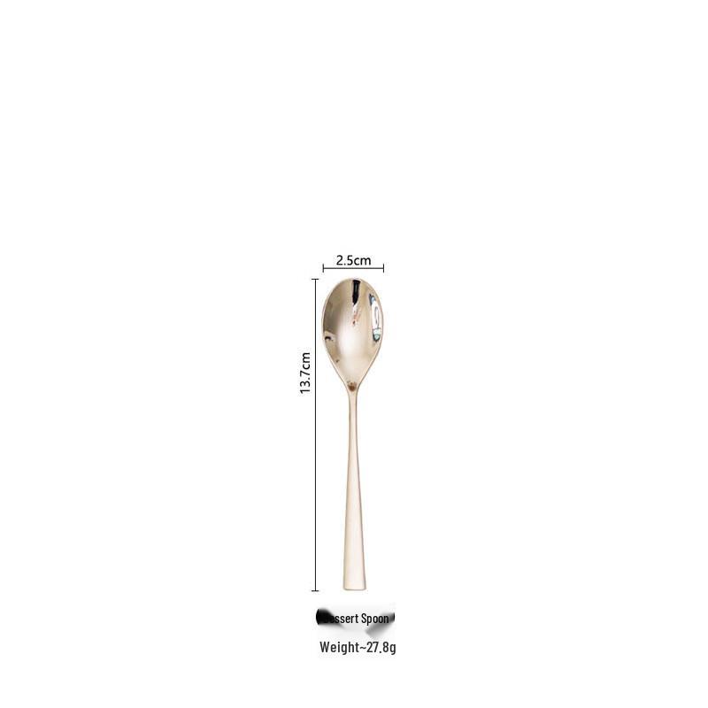 Thickened 304 Stainless Steel Dessert Spoons
Thickened 304 Stainless Steel Dessert Spoons