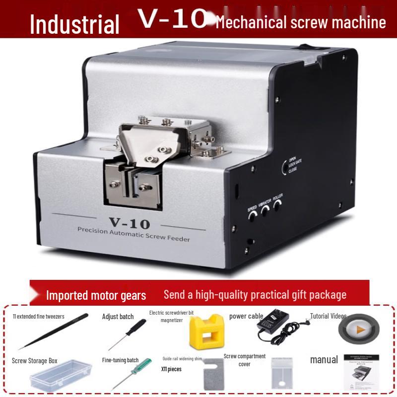 SHEYUE V-10 Fully Automatic Handheld Screwdriver Machine CN plug (adapter included)
SHEYUE V-10 Fully Automatic Handheld Screwdriver Machine CN plug (adapter included)