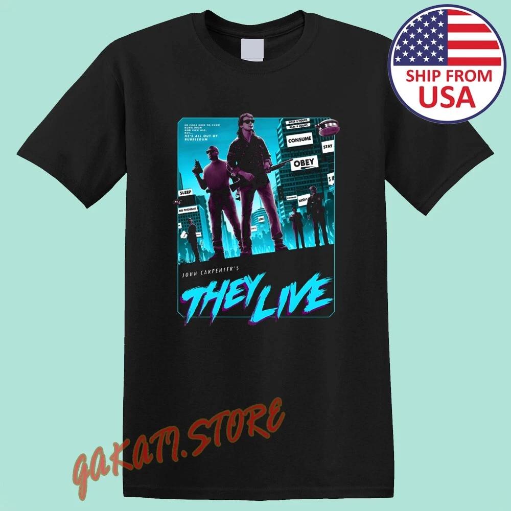 John Carpenter s They Live Movie Men s Black Size S-5XL 2XL
John Carpenter s They Live Movie Men s Black Size S-5XL 2XL