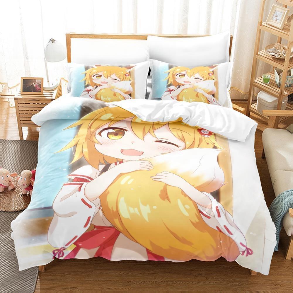 3D Print Anime The Helpful Fox Senko San Bedding Set Single Twin Full Queen King Size Bed Set Adult Kid Bedroom Duvet Cover Sets EU single(135x200cm)
3D Print Anime The Helpful Fox Senko San Bedding Set Single Twin Full Queen King Size Bed Set Adult Kid Bedroom Duvet Cover Sets EU single(135x200cm)