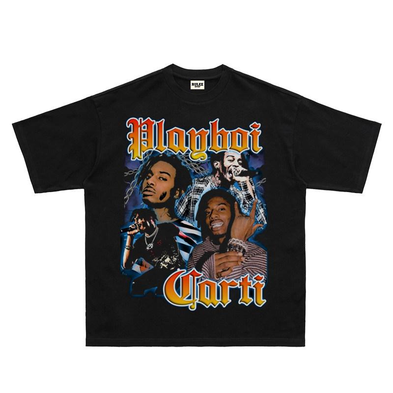 2026 Summer New Design Playboi Carti HighQuality HipHop Street Comfortable Mens Roundneck Printed TShirt 4XL
2026 Summer New Design Playboi Carti HighQuality HipHop Street Comfortable Mens Roundneck Printed TShirt 4XL
