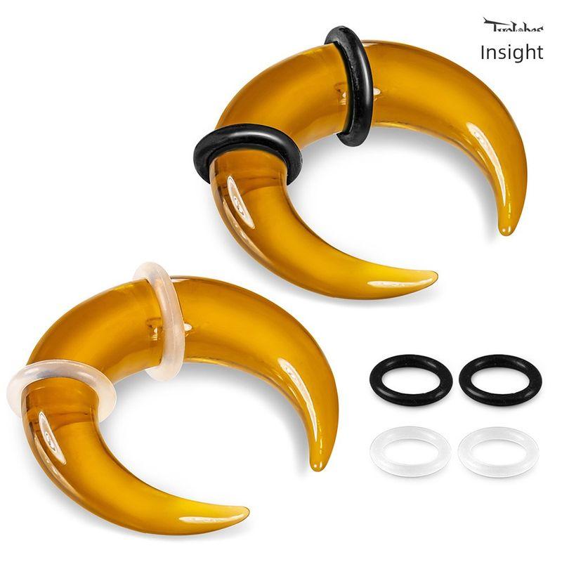 Двулопастные Видеть Новое Стекло Полумесяц с Резиновыми Ушками для Ремня Пирсинг для Тела, Не Травмирующий Уши, Модная Ювелирная Бижутерия для Ухода за Ушами #1575 glass Crescent orange 1.6mm
Двулопастные Видеть Новое Стекло Полумесяц с Резиновыми Ушками для Ремня Пирсинг для Тела, Не Травмирующий Уши, Модная Ювелирная Бижутерия для Ухода за Ушами #1575 glass Crescent orange 1.6mm