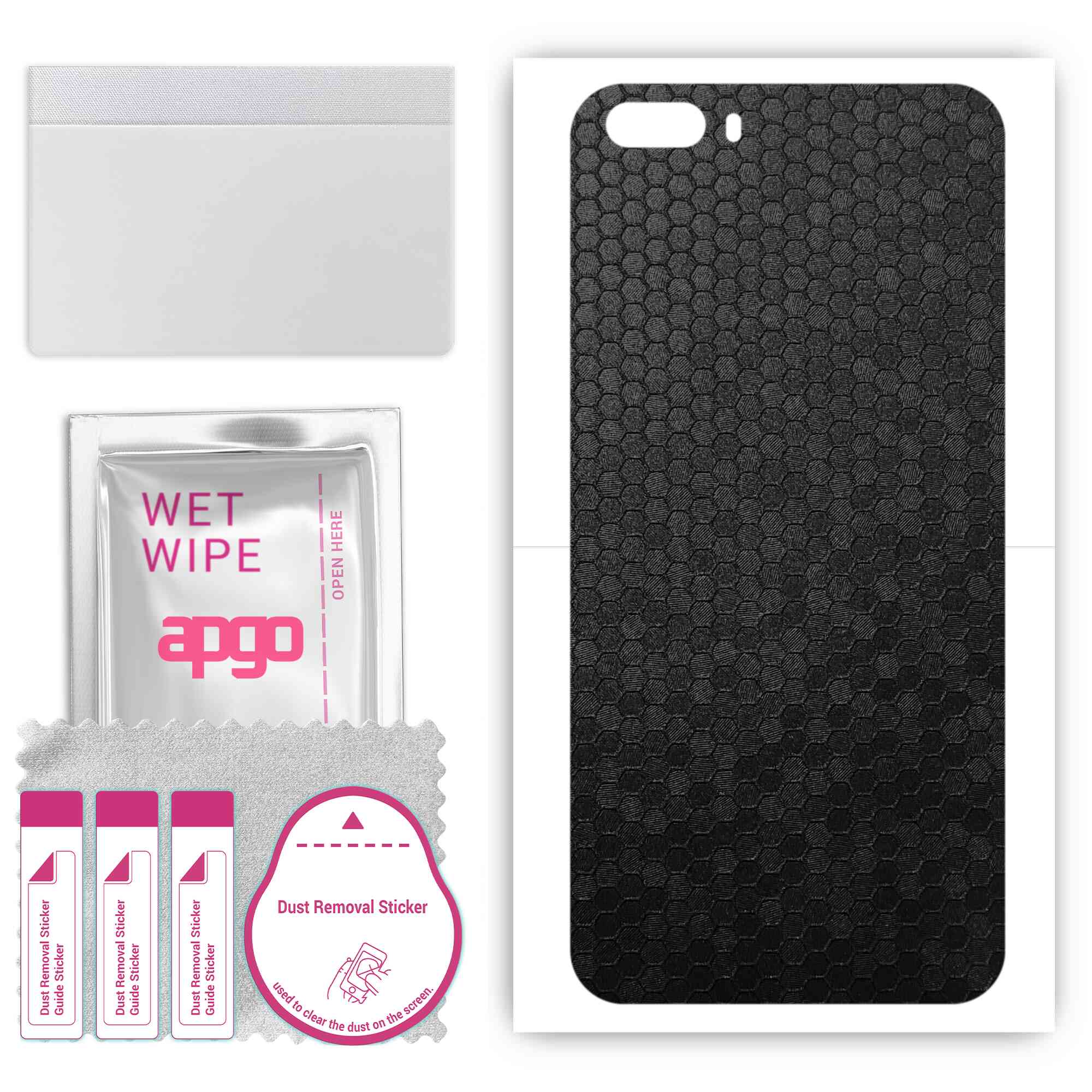 Apgo Protective Skin Sticker для задньої частини, сумісний із Cubot Magic, Wrap Film, Foil, Vinyl - Pattern Black Honeycomb
Apgo Protective Skin Sticker для задньої частини, сумісний із Cubot Magic, Wrap Film, Foil, Vinyl - Pattern Black Honeycomb