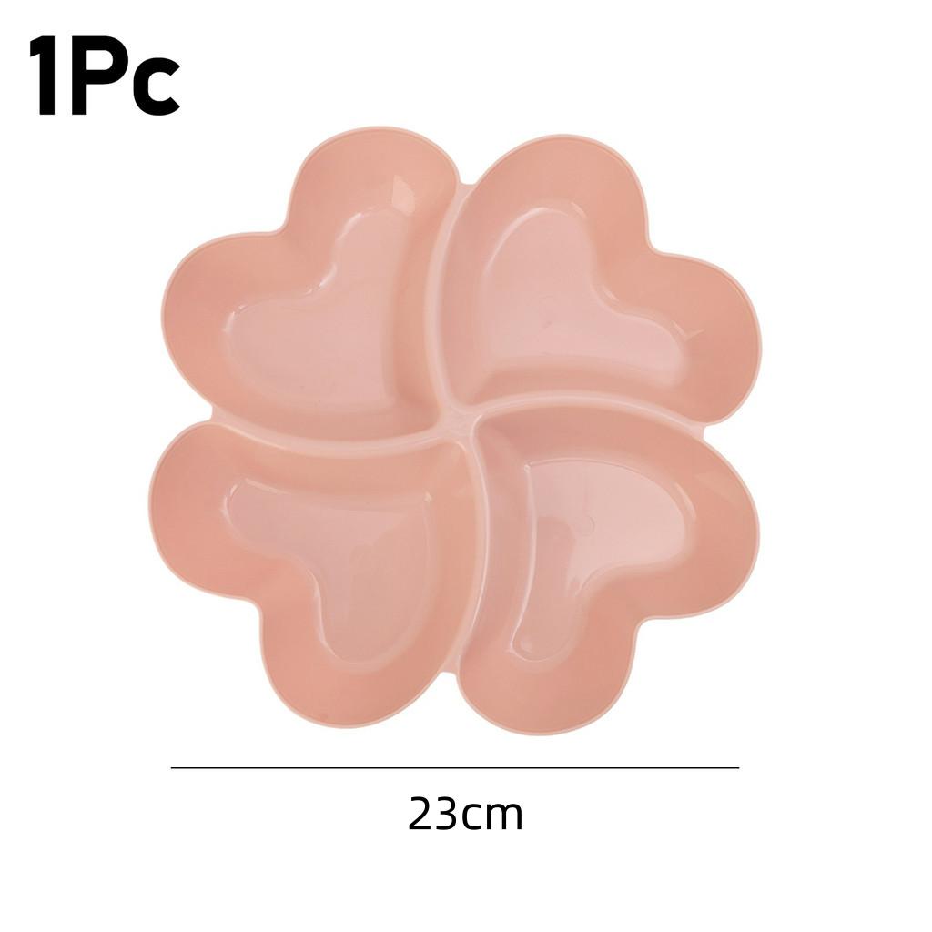 1Pc 4-Grid Split Serving Trays Appetizer Slicing Platters Dessert Trays Reusable Plastic Snack Trays Round Seasoning Trays
1Pc 4-Grid Split Serving Trays Appetizer Slicing Platters Dessert Trays Reusable Plastic Snack Trays Round Seasoning Trays