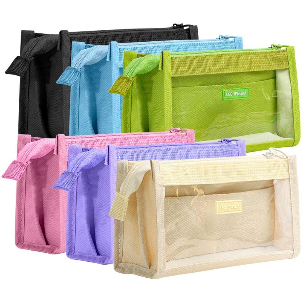 INS Zipper Pencil Pouch Aesthetic Transparent Pen Case Pencil Bag School/Office Supplies рожевий
INS Zipper Pencil Pouch Aesthetic Transparent Pen Case Pencil Bag School/Office Supplies рожевий
