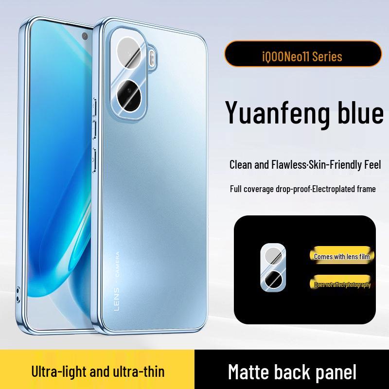 iQOO Neo Phone Case: Matte Electroplating for Neo9, Neo10Pro+ with Built-in Lens Protection for iQOO Neo11 Neo9
iQOO Neo Phone Case: Matte Electroplating for Neo9, Neo10Pro+ with Built-in Lens Protection for iQOO Neo11 Neo9