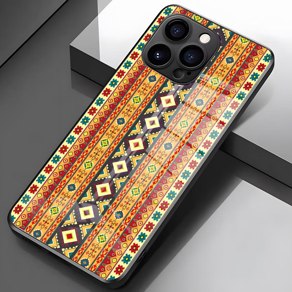 African Wax Print Design Phone Case For IPhone 17 Pro Max 16 15 14 Pro Max 13 11 X Xs Xr 8 7Plus Glass Cover iPhone 11 Pro
African Wax Print Design Phone Case For IPhone 17 Pro Max 16 15 14 Pro Max 13 11 X Xs Xr 8 7Plus Glass Cover iPhone 11 Pro