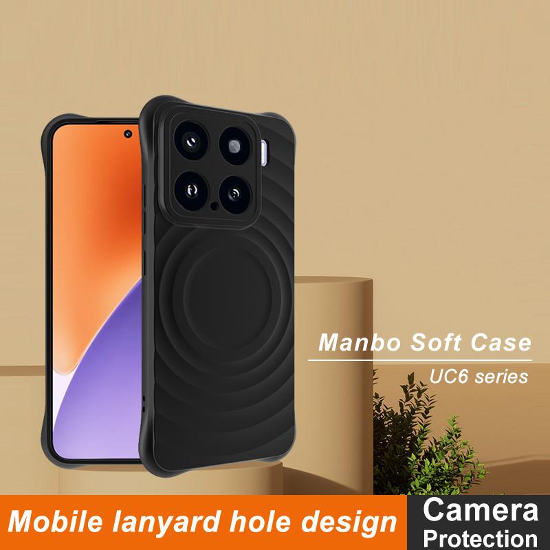 IMAK UC-6 Series for Xiaomi 15/15 Custom Edition Case Water Drop Texture Anti-Skid Matte TPU Cover Matte White
IMAK UC-6 Series for Xiaomi 15/15 Custom Edition Case Water Drop Texture Anti-Skid Matte TPU Cover Matte White