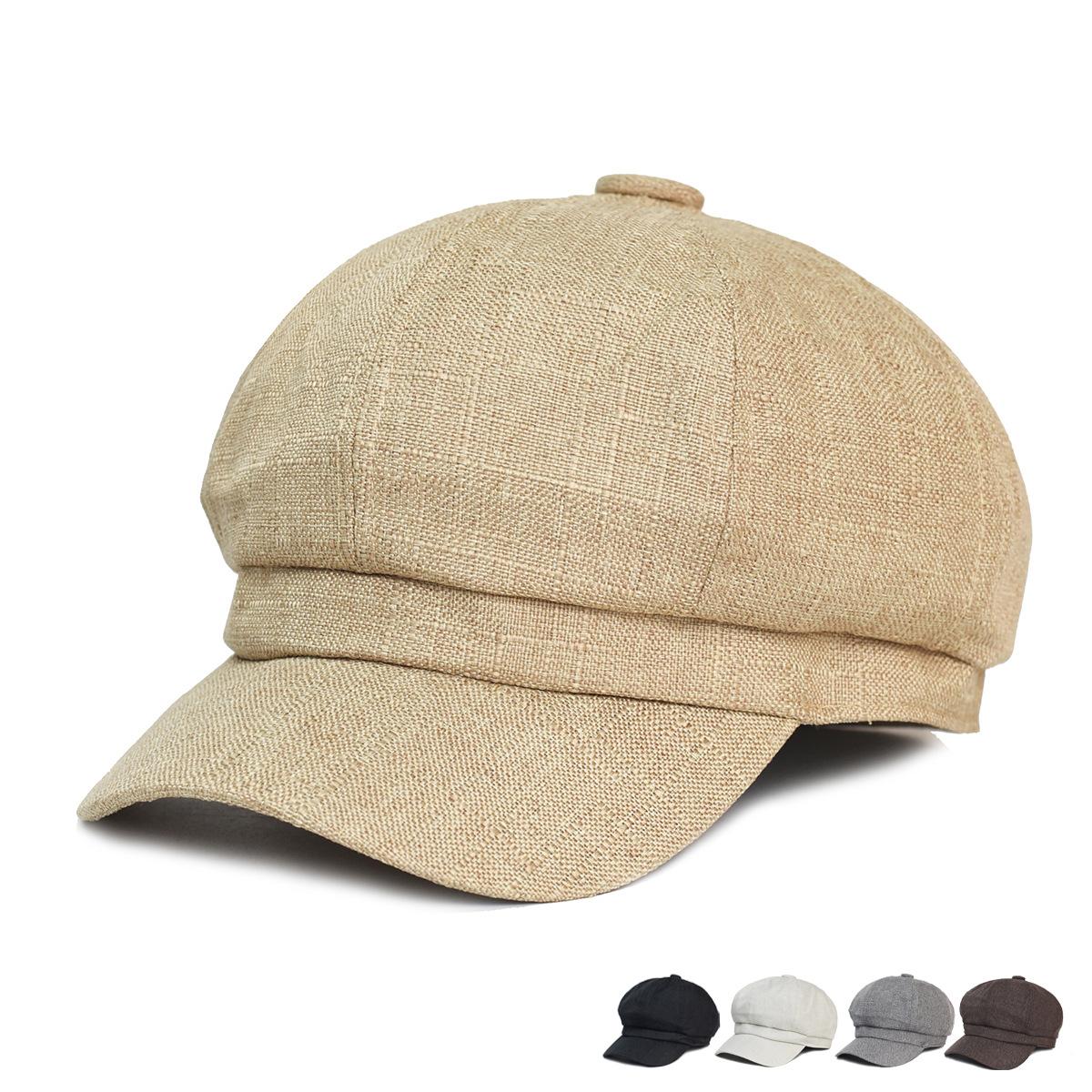 British retro thin cotton and linen octagonal hat, Korean style, personalized solid color duck M(56‑58cm)
British retro thin cotton and linen octagonal hat, Korean style, personalized solid color duck M(56‑58cm)