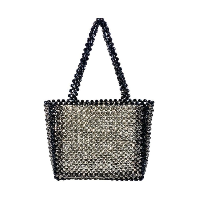 Hollow Out Design Handmade Woven Acrylic Beading Tote Bag Women s Handbag New Fashion Silver Large Capacity Leisure Shoulder Bag серебряный
Hollow Out Design Handmade Woven Acrylic Beading Tote Bag Women s Handbag New Fashion Silver Large Capacity Leisure Shoulder Bag серебряный