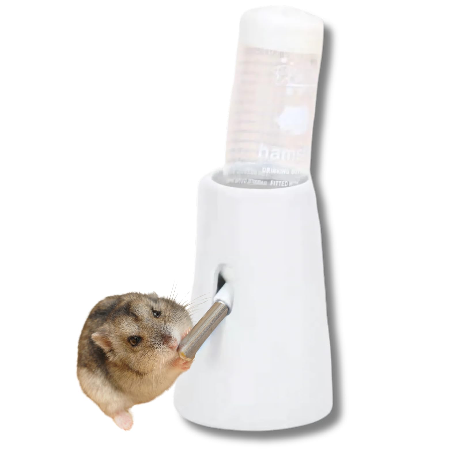 HAPPY SUGAR Hedgehog Hamster Water Drinker Water Supply Tank Automatic Water Supply Roll Ball Standing Type 120ml (White, 120ml) білий
HAPPY SUGAR Hedgehog Hamster Water Drinker Water Supply Tank Automatic Water Supply Roll Ball Standing Type 120ml (White, 120ml) білий