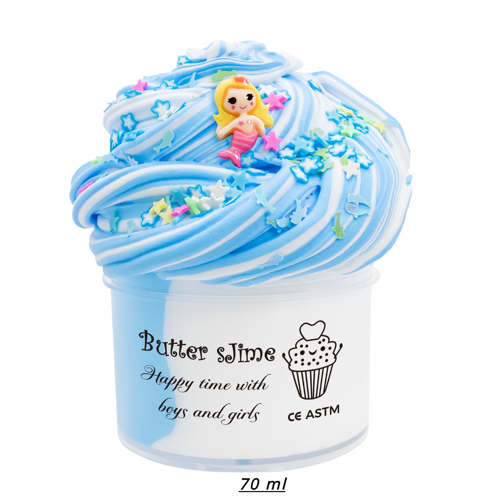 Double Color Slime 70ml Various Squishy Decompression Mud Cotton Clay Funny Stress Reliever Toys Cute Diy Handmade Prop Gifts
Double Color Slime 70ml Various Squishy Decompression Mud Cotton Clay Funny Stress Reliever Toys Cute Diy Handmade Prop Gifts