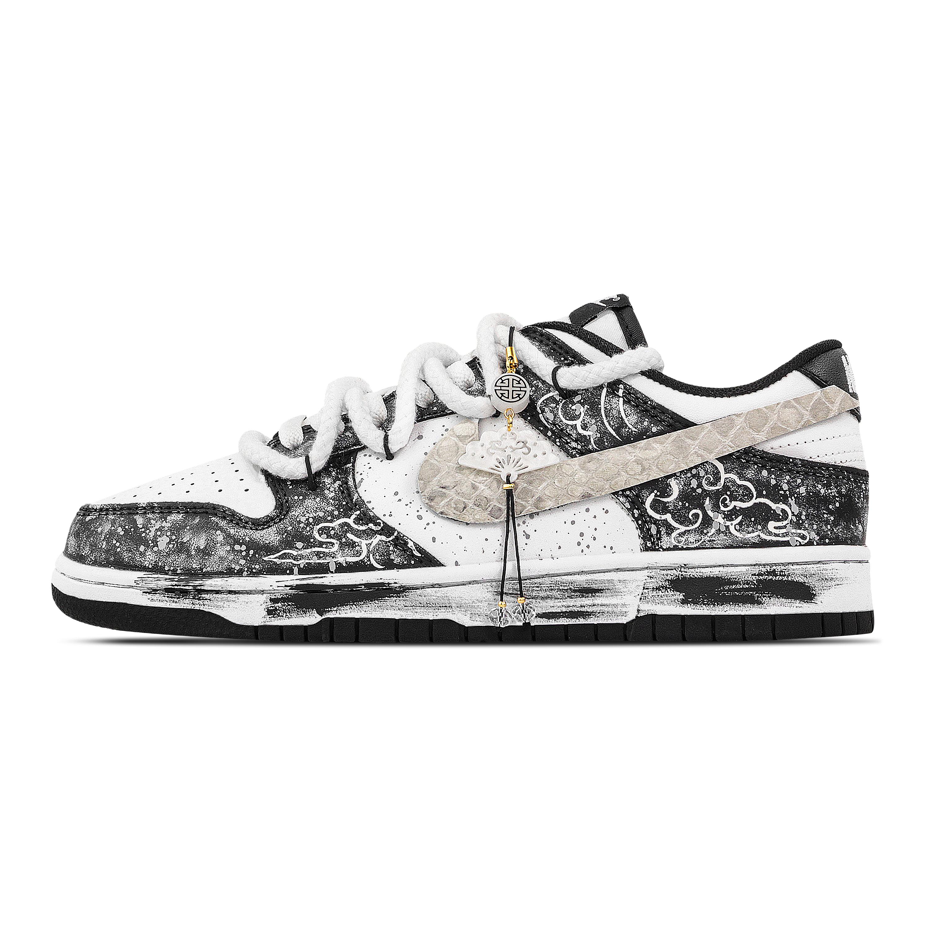 Nike Dunk Ink Soul Cloud Trace Abrasion Resistant Low top Skateboard Shoes Unisex Black White Brown DD1391-100(Team773-) 36.5
Nike Dunk Ink Soul Cloud Trace Abrasion Resistant Low top Skateboard Shoes Unisex Black White Brown DD1391-100(Team773-) 36.5