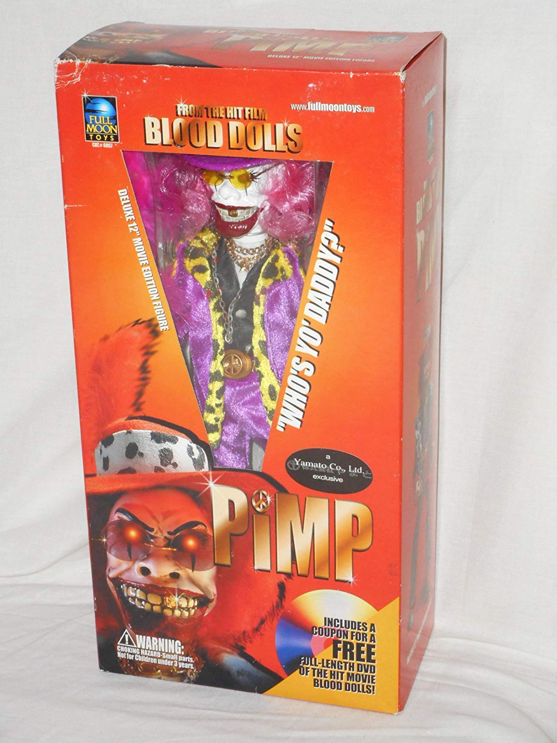 BLOOD DOLLS figure Pimp Yamato limited edition color 12-inch
BLOOD DOLLS figure Pimp Yamato limited edition color 12-inch