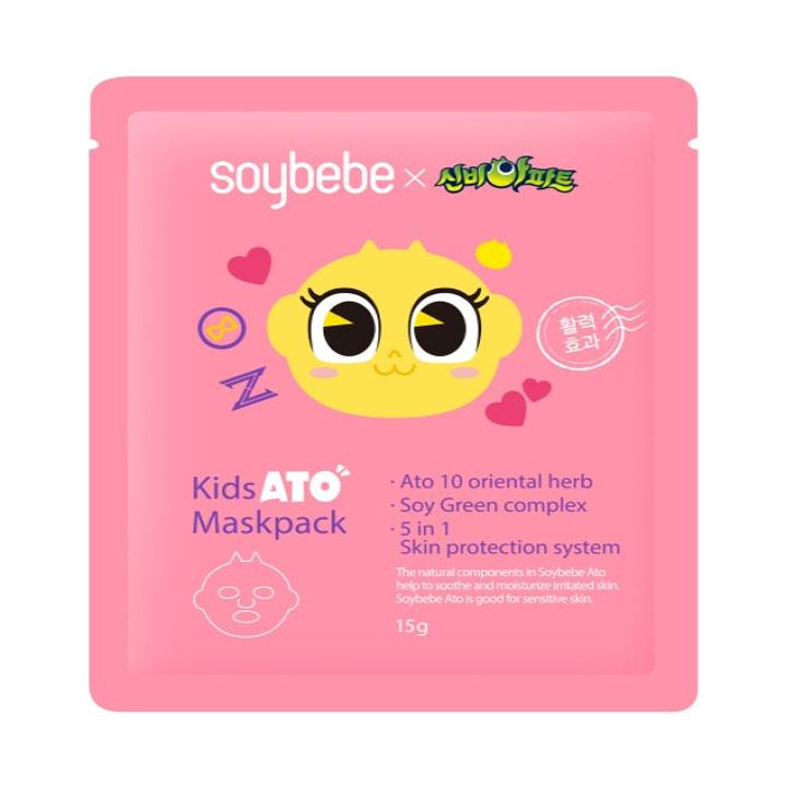 SoyBebe Kids Hypoallergenic Ato Mask Pack 10 Sheets - Gentle Hydration for Baby Skin 10sheets
SoyBebe Kids Hypoallergenic Ato Mask Pack 10 Sheets - Gentle Hydration for Baby Skin 10sheets