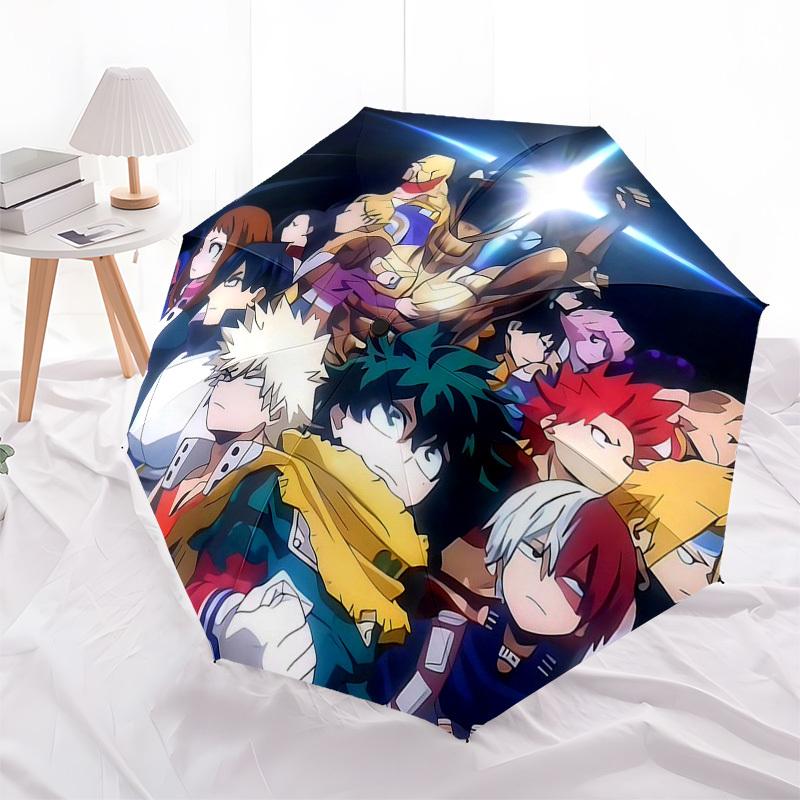 1pc My Hero Academia Characters Automatic Folding Umbrella, Portable 3-Fold Design with Iron Frame, Outdoor for Fans, Travelers, Daily Use, Gift Idea.
1pc My Hero Academia Characters Automatic Folding Umbrella, Portable 3-Fold Design with Iron Frame, Outdoor for Fans, Travelers, Daily Use, Gift Idea.