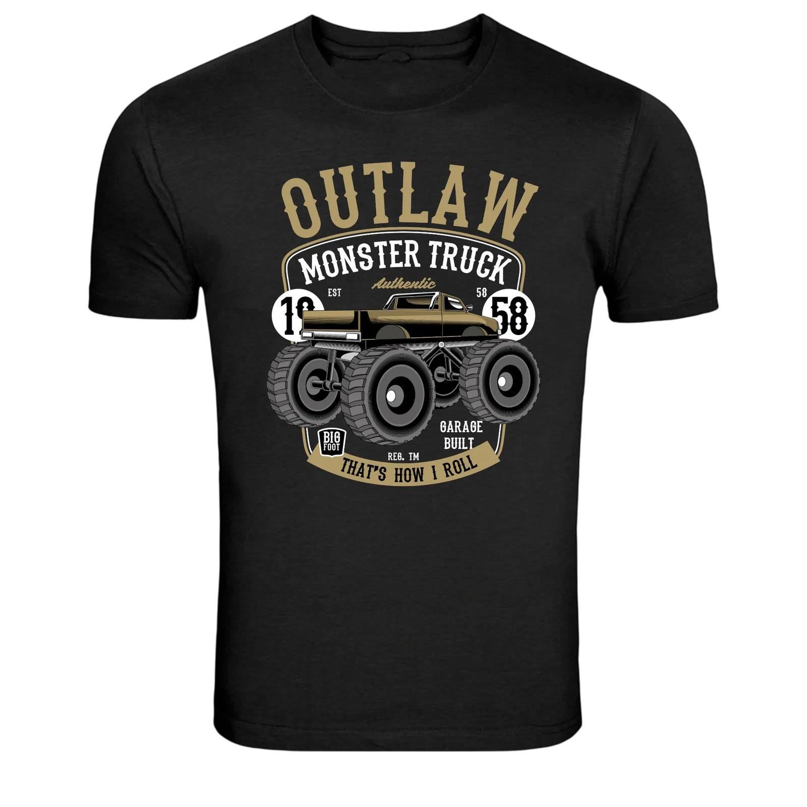 Outlaw Monster Truck Big Foot Garage Built Offroad T-Shirt S
Outlaw Monster Truck Big Foot Garage Built Offroad T-Shirt S
