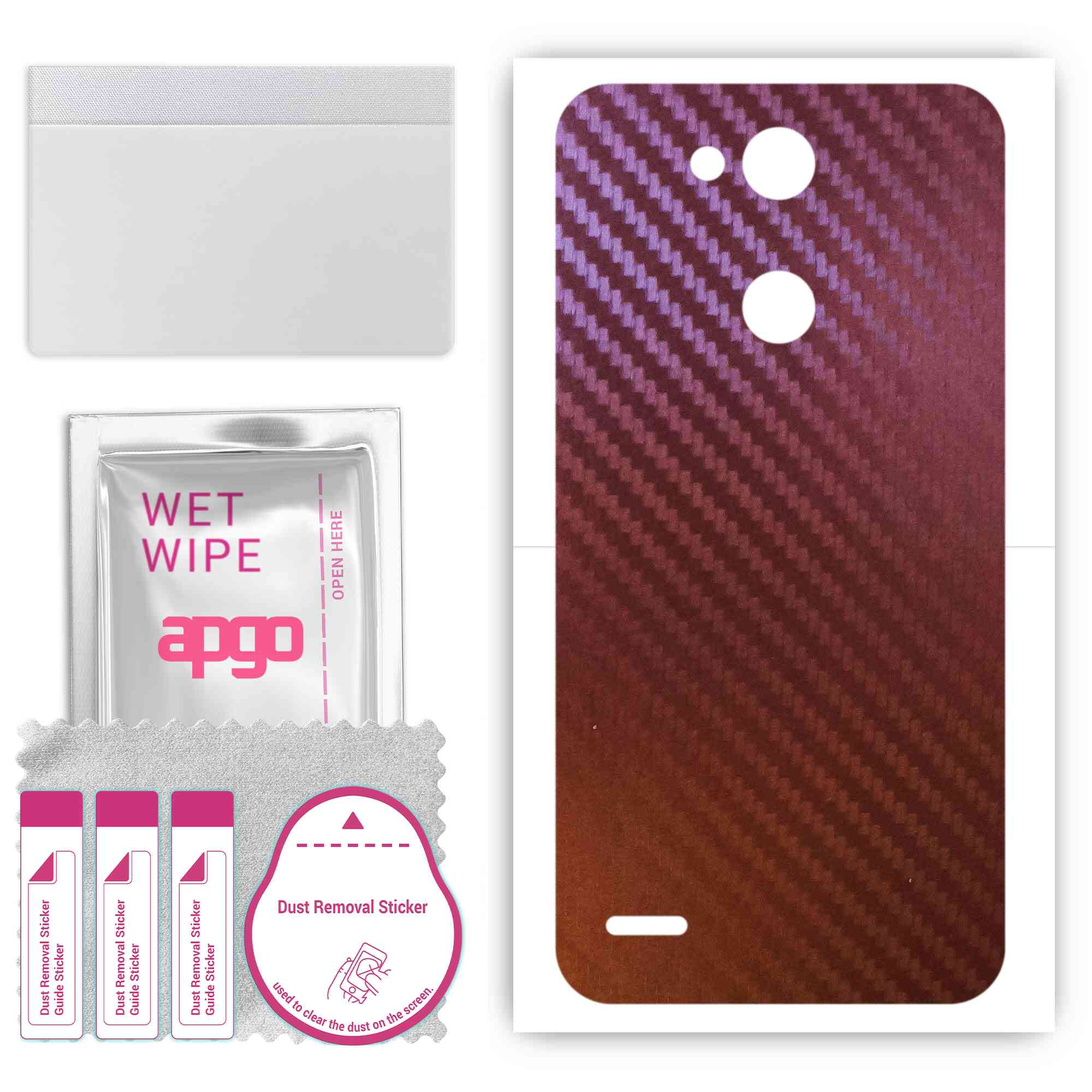 apgo skin sticker film foil vinyl for the BACK compatible with LG X power 3, scratch-resistant, easy to install - Carbon Chameleon CAKA5
apgo skin sticker film foil vinyl for the BACK compatible with LG X power 3, scratch-resistant, easy to install - Carbon Chameleon CAKA5