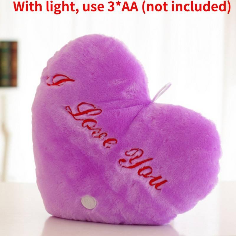 Красочная светящаяся плюшевая игрушка Пентаграмма Луна Сердце Мягкая кукла Подарок Украшение Purple Heart
Красочная светящаяся плюшевая игрушка Пентаграмма Луна Сердце Мягкая кукла Подарок Украшение Purple Heart