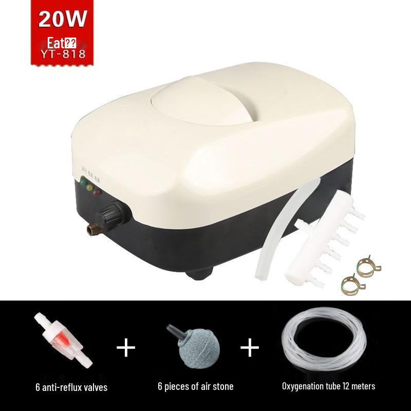 Rongyu YT-818 AC/DC Aquarium Air Pump
Rongyu YT-818 AC/DC Aquarium Air Pump