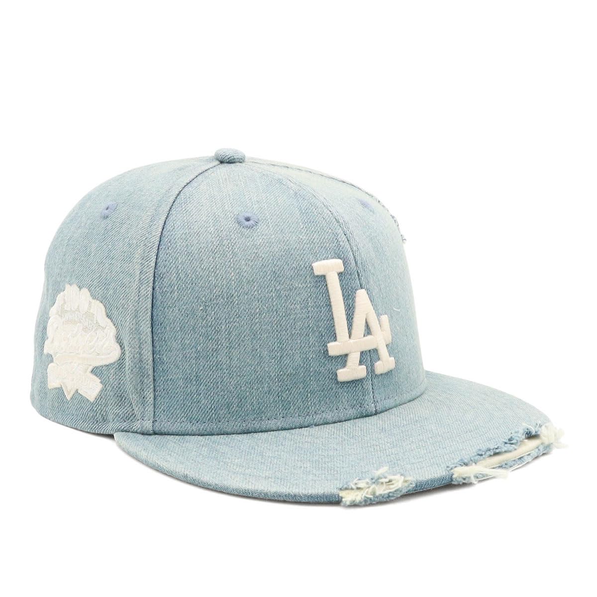 New Era 59FIFTY MLB Cap with Side LA Washed Size 7 5950 LA Washed Damaged Washed Denim 261 Patch, Denim, 5/8,
New Era 59FIFTY MLB Cap with Side LA Washed Size 7 5950 LA Washed Damaged Washed Denim 261 Patch, Denim, 5/8,