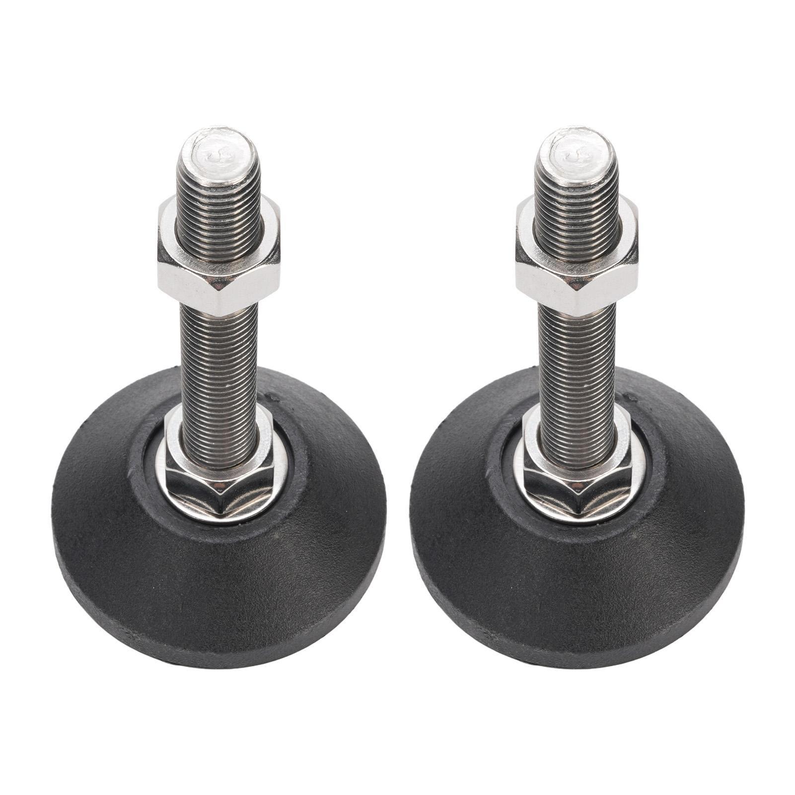 2 Pcs M16 Leveling Feet 100mm Height Adjustment 80mm Round Base Non Slip Furniture Leveler for
2 Pcs M16 Leveling Feet 100mm Height Adjustment 80mm Round Base Non Slip Furniture Leveler for