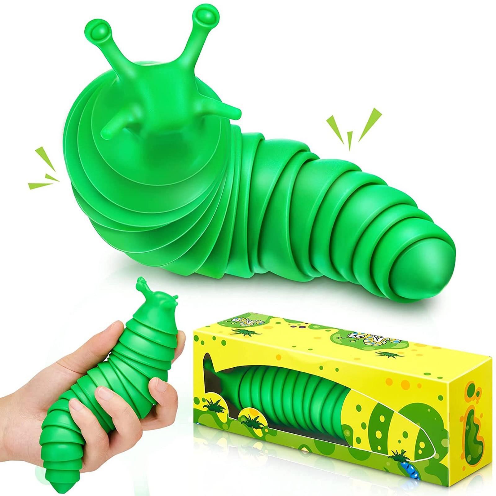 Популярная образовательная декомпрессионная игрушка слизень Fitget Slug Vent It Slug Toy One Size зелёный
Популярная образовательная декомпрессионная игрушка слизень Fitget Slug Vent It Slug Toy One Size зелёный