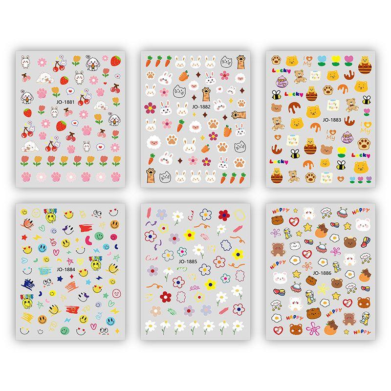 Rabbit Children s Cartoon Decorative Small Pattern Nail Stickers A set of 6
Rabbit Children s Cartoon Decorative Small Pattern Nail Stickers A set of 6