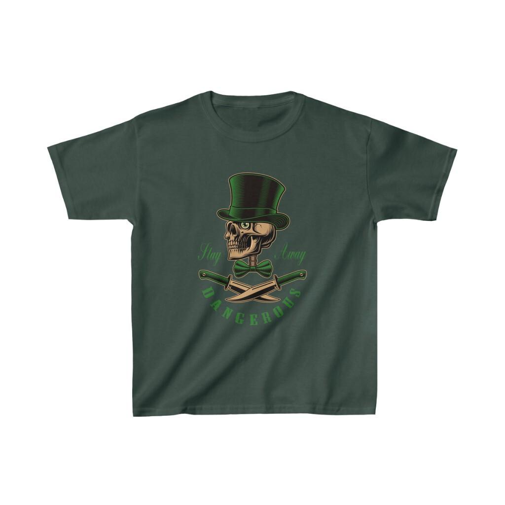 Stay Away Dangerous Skull Top Hat Bow Tie Knives Kids Heavy Cotton Tee 5XL різнокольоровий
Stay Away Dangerous Skull Top Hat Bow Tie Knives Kids Heavy Cotton Tee 5XL різнокольоровий