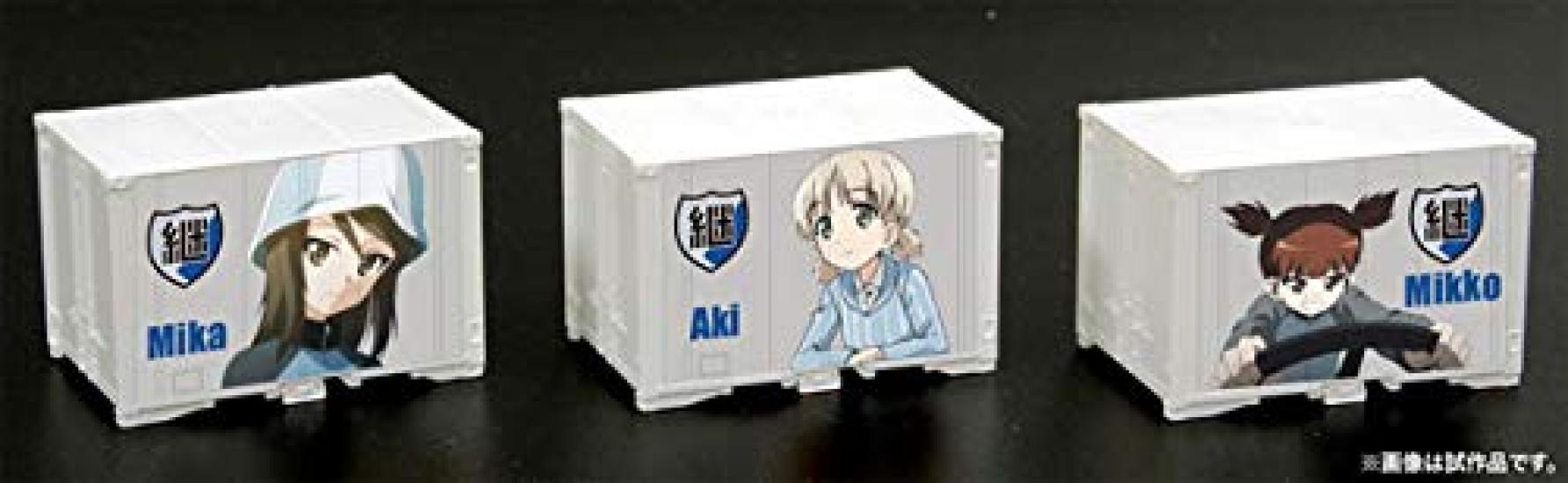 Girls Panzer Final Chapter N gauge мини-контейнер для персонажей, набор из 3 предметов, продолжение средней школы и (12ft)
Girls Panzer Final Chapter N gauge мини-контейнер для персонажей, набор из 3 предметов, продолжение средней школы и (12ft)