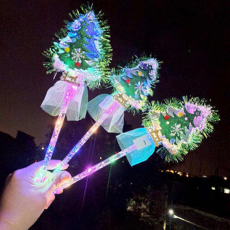 New Children Gold Wire Christmas Tree Light-Up Magic Wand Led Flash Party Props Holiday Christmas Toys Creative Luminous Toys
New Children Gold Wire Christmas Tree Light-Up Magic Wand Led Flash Party Props Holiday Christmas Toys Creative Luminous Toys