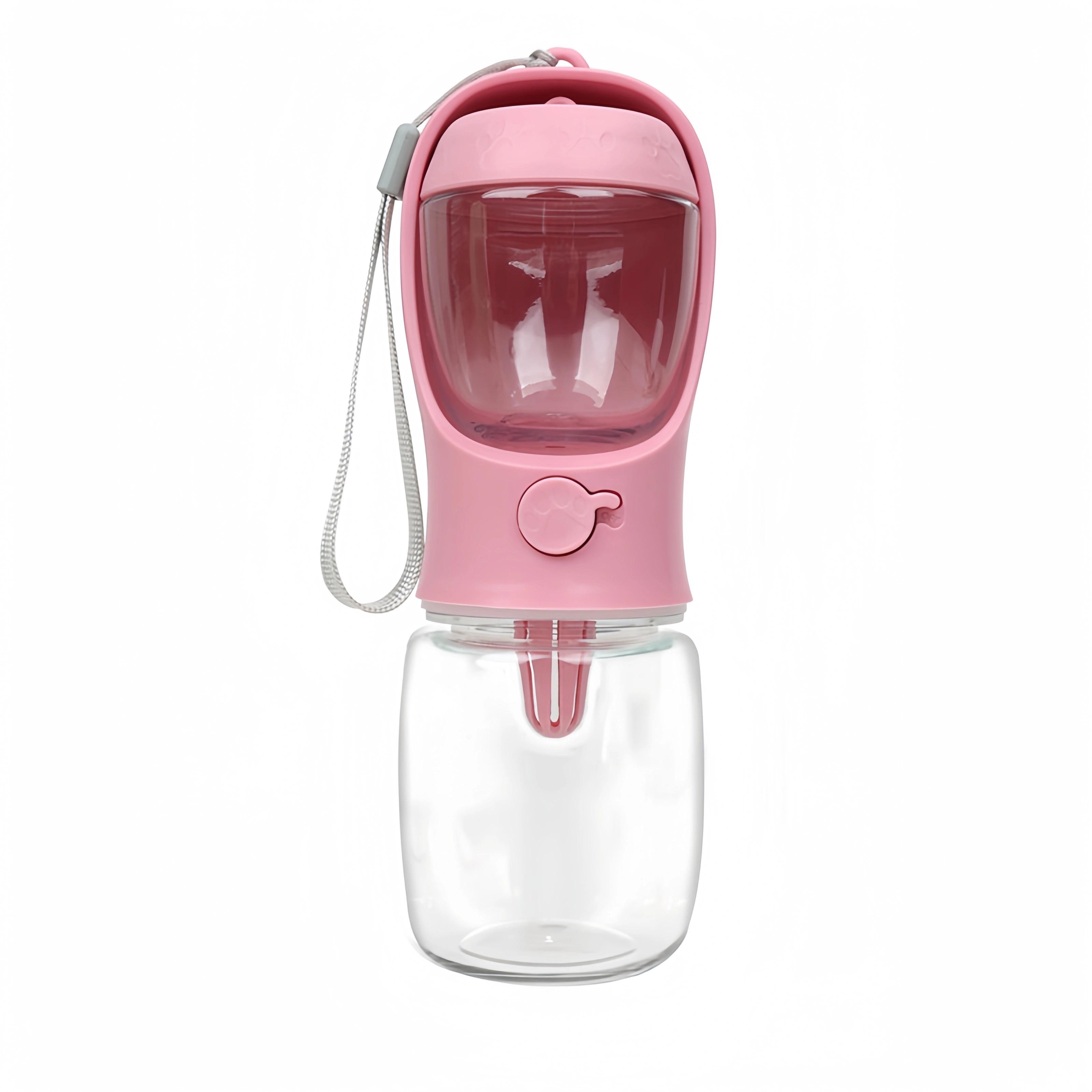 OUZEY Outdoor Portable Dog Cat Water Bottle with Storage Food and Water Container 2-in-1Pet Dogs Feeder Bowl Travel Pet Supplies 350ML розовый
OUZEY Outdoor Portable Dog Cat Water Bottle with Storage Food and Water Container 2-in-1Pet Dogs Feeder Bowl Travel Pet Supplies 350ML розовый