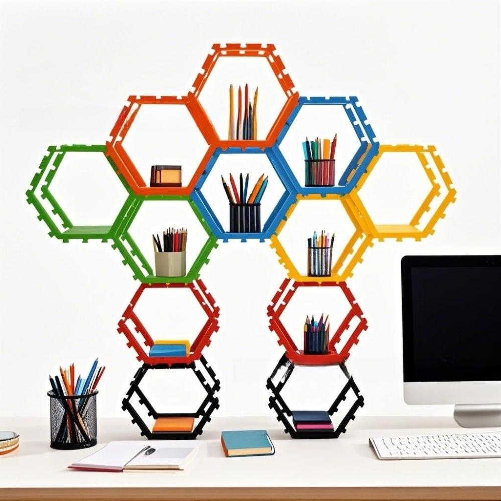 3PCS Splicing Honeycomb Storage Rack DIY Toy Storage Tool Gifts Toy Showcase Stand синій
3PCS Splicing Honeycomb Storage Rack DIY Toy Storage Tool Gifts Toy Showcase Stand синій