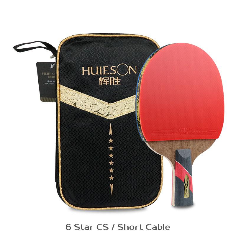 Huieson 5/6 Star Ракетка для настільного тенісу Carbon Offensive Ping Pong Racket Paddle with Cover Bag
Huieson 5/6 Star Ракетка для настільного тенісу Carbon Offensive Ping Pong Racket Paddle with Cover Bag