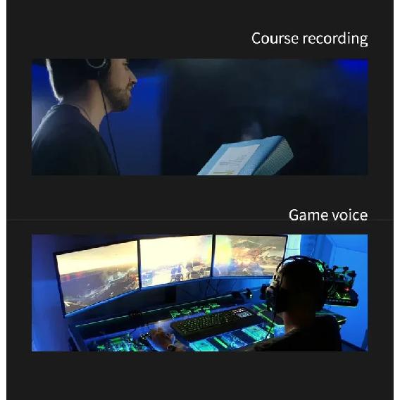 RGB Condenser Microphone with Breathing Light Desktop Mic Stand for Laptop PC Live Streaming Video Conference Online Game
RGB Condenser Microphone with Breathing Light Desktop Mic Stand for Laptop PC Live Streaming Video Conference Online Game