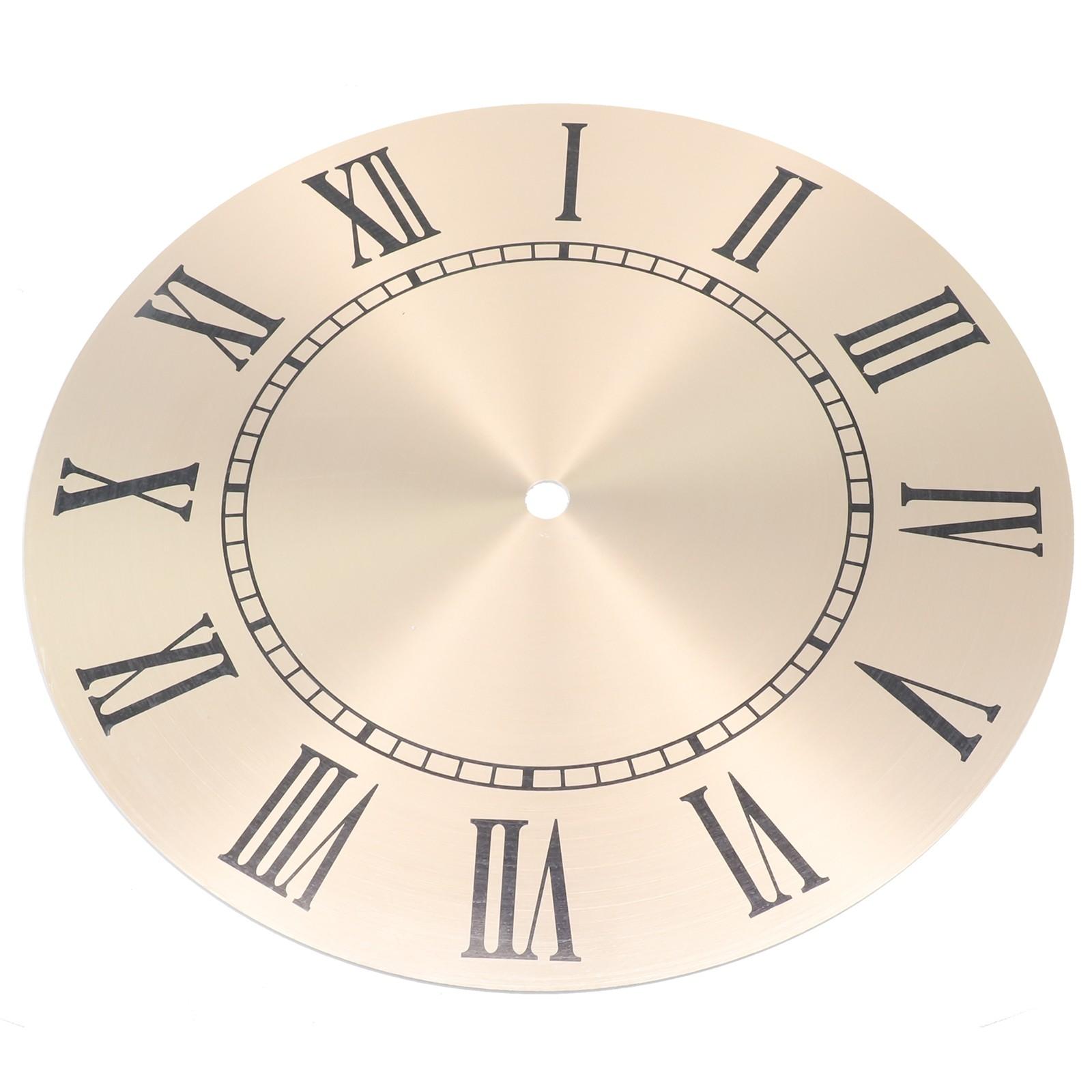 Aluminium Clock Dial Face Flat Profile Roman Numeral
Aluminium Clock Dial Face Flat Profile Roman Numeral