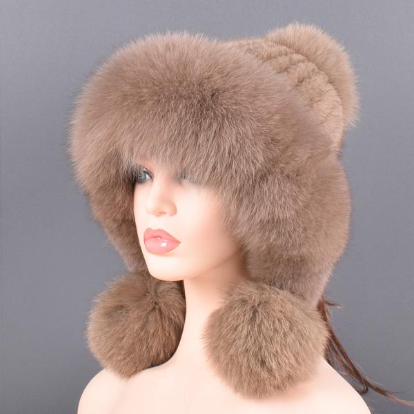 Шапка-ушанка из натурального меха норки для женщин Вязаная подкладка ручной вязки Мода тепло Помпон зимние шапки из натурального меха норки Меховые шапки из лисы для Леди One Size хаки
Шапка-ушанка из натурального меха норки для женщин Вязаная подкладка ручной вязки Мода тепло Помпон зимние шапки из натурального меха норки Меховые шапки из лисы для Леди One Size хаки