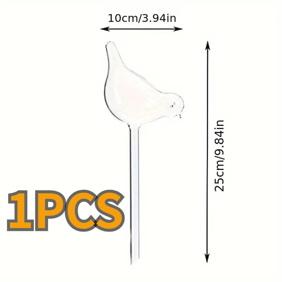 5 pcs Fake Glass Mini Automatic Watering Flower Pot Bird Self-Watering Device Travel Drip Irrigation System 1 pcs чистий
5 pcs Fake Glass Mini Automatic Watering Flower Pot Bird Self-Watering Device Travel Drip Irrigation System 1 pcs чистий