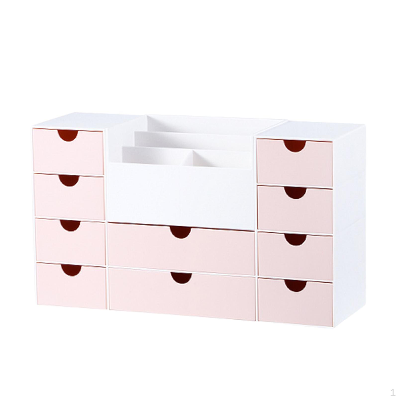 Desktop Jewelry Box Cosmetic Organiser Case Stationary Organizer Storage Drawer рожевий
Desktop Jewelry Box Cosmetic Organiser Case Stationary Organizer Storage Drawer рожевий