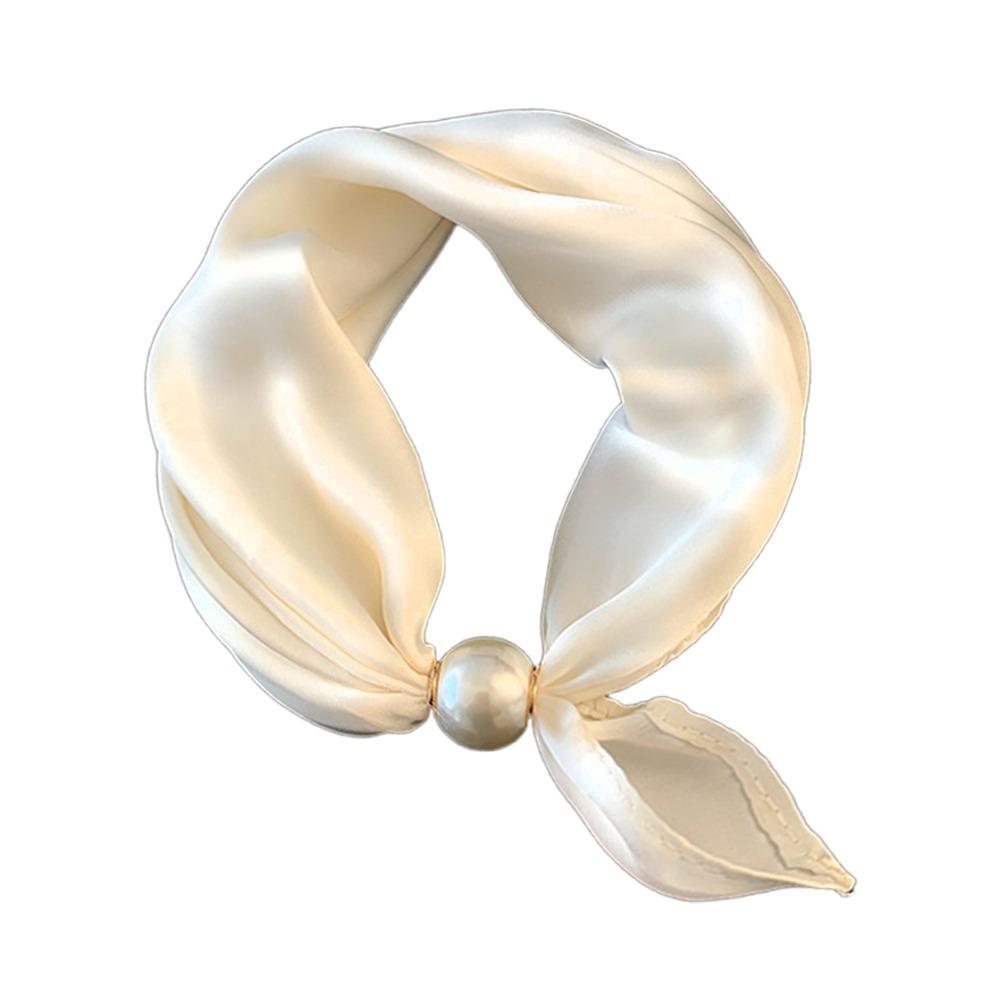 Pearls Magnetic Buckles Necklace Scarves Clothing Accessories Black White Silk Scarf Neck Protection Women s Scar Covering
Pearls Magnetic Buckles Necklace Scarves Clothing Accessories Black White Silk Scarf Neck Protection Women s Scar Covering