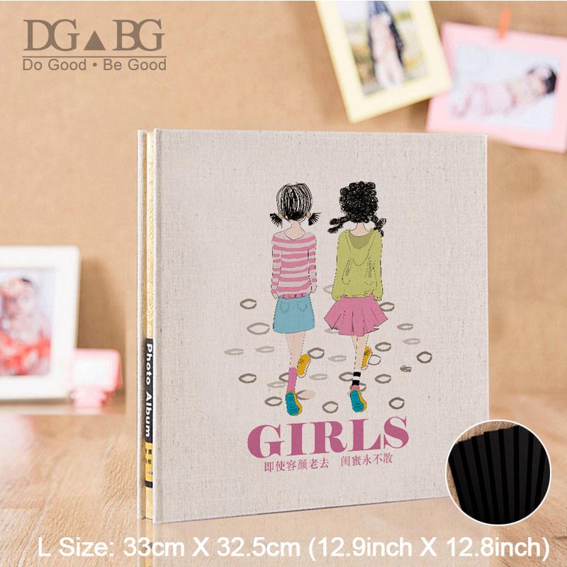 Photo Albums for girl Book 40 Pages Linen Hardcover Magnetic Scrapbook Burlap Cover Self Adhesive DIY Memory BookBack to School
Photo Albums for girl Book 40 Pages Linen Hardcover Magnetic Scrapbook Burlap Cover Self Adhesive DIY Memory BookBack to School