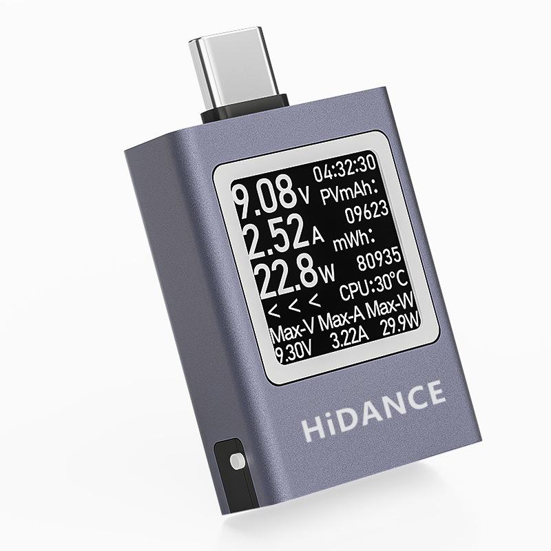 1Pc DC 4.5-50V 0-12A Multi-function Digital Display DC Voltage Ammeter Power Meter Type-c Cell Phone Charging Tester сірий колір
1Pc DC 4.5-50V 0-12A Multi-function Digital Display DC Voltage Ammeter Power Meter Type-c Cell Phone Charging Tester сірий колір