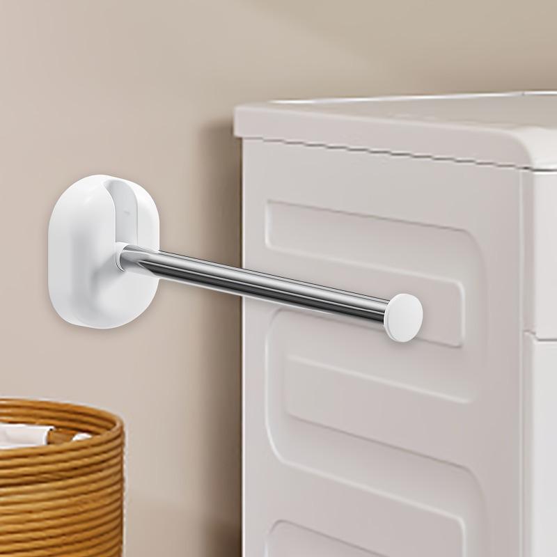 1pc Clothes hanger storage, no-drilling classification for balconies and bathrooms
1pc Clothes hanger storage, no-drilling classification for balconies and bathrooms