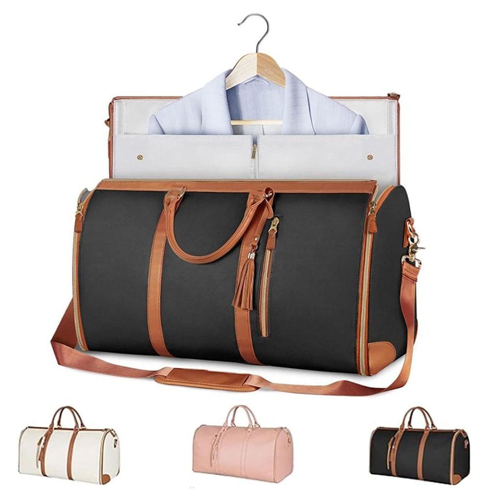 Portable Women s Duffel Bag Foldable Carry On Garment Bag Travel Clothing Bag Camping білий
Portable Women s Duffel Bag Foldable Carry On Garment Bag Travel Clothing Bag Camping білий