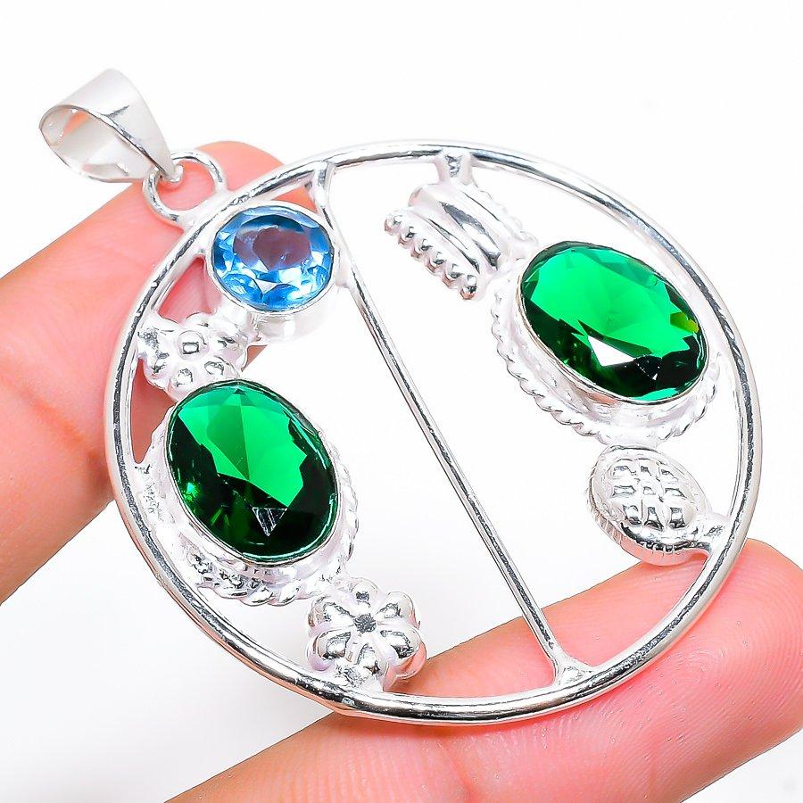 Подвеска из стерлингового серебра 925 пробы с натуральным индиколитом, турмалином и голубым топазом, 2,25 дюйма, c9f75
Подвеска из стерлингового серебра 925 пробы с натуральным индиколитом, турмалином и голубым топазом, 2,25 дюйма, c9f75