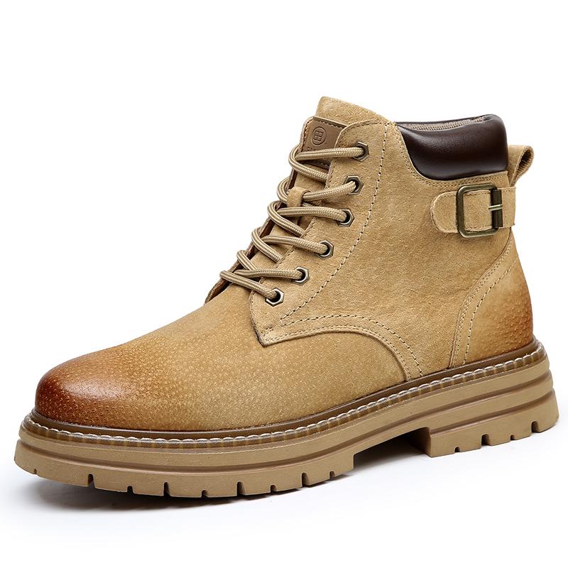 Зимние ботинки на шнуровке, высококачественные ковбойские ботинки для мужчин, толстая подошва, натуральная кожа, уличные ботинки, модные, роскошные, с круглым носком, рабочие ботинки 44 жёлтый
Зимние ботинки на шнуровке, высококачественные ковбойские ботинки для мужчин, толстая подошва, натуральная кожа, уличные ботинки, модные, роскошные, с круглым носком, рабочие ботинки 44 жёлтый