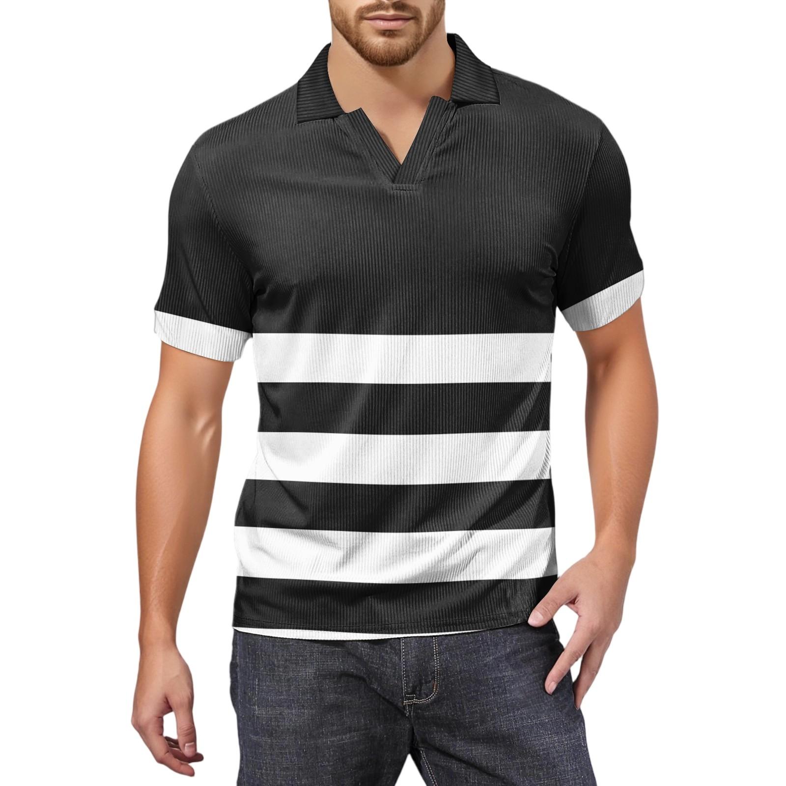 Мужская модная футболка для гольфа с коротким рукавом и V-образным вырезом XXXL
Мужская модная футболка для гольфа с коротким рукавом и V-образным вырезом XXXL