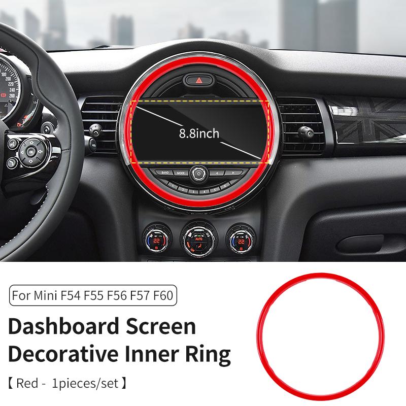 Car Central Control Screen Decorative Ring For Mini Cooper F54 F55 F56 F57 F60 Clubman Countryman Car Inner Ring Accessories 8.8inch Red
Car Central Control Screen Decorative Ring For Mini Cooper F54 F55 F56 F57 F60 Clubman Countryman Car Inner Ring Accessories 8.8inch Red